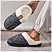 Pantofole Calde E Confortevoli Con Memory Foam  Xl - Foto miniatura 3