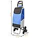 Carrello Spesa Con Ruote Trolley Portaspesa Con Manico Romeo Carrello Blu - Foto miniatura 3