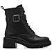 Lace Boot Black Leather Stivali Pelle Scarpe Donna Nero Eu 40, 1-25240-43 003 - Foto miniatura 2