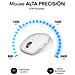 RATON OPTICO DUAL COMFORT ERGO DUAL BATERIA BLANCO mouse Universale Mano destra Bluetooth + USB Type-A Ottico 2400 DPI - Foto miniatura 4