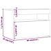 Mobile Porta TV con LED Legno Antico 60x35x40 cm Multistrato - Foto miniatura 3