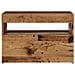 Mobile Porta TV con LED Legno Antico 60x35x40 cm Multistrato - Foto miniatura 9