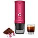 Macchina per Caffè Portatile Nano Pressione 20 bar Batteria 7500 mAh Colore Nero /Rosa - Foto miniatura 1