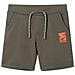 Pantaloncini per Bambini con Coulisse Cachi Scuro 116 - Foto miniatura 1