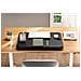 Convertitore da Scrivania In Piedi Postazione di Lavoro Sit Stand Ultra Slim Altezza Regolabile - Foto miniatura 8