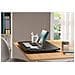 Convertitore da Scrivania In Piedi Postazione di Lavoro Sit Stand Ultra Slim Altezza Regolabile - Foto miniatura 12
