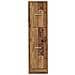 Armadietto da Farmacia Legno Vecchio 30x41x118 cm in Truciolato - Foto miniatura 5