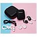 Set 6 Pezzi Custodia Protettiva Per Auricolari Compatibile Con Airpods, Silicone Multicolore, Antiscivolo E Antiurto Black - Foto miniatura 3