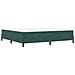 Letto box spring con materasso Verde Scuro 200 x 210 cm Velluto - Foto miniatura 1