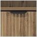 Comodino rovere artigianale 49 x 36 x 61 cm Legno multistrato - Foto miniatura 9