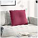 Cuscino per Schiena Rosso Vino 60 x 50 cm Tessuto in Cords - Foto miniatura 2