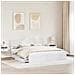 Letto con Contenitore Bianco 180 x 200 cm Legno multistrato - Foto miniatura 3