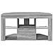 Mobile TV LED Angolare Grigio Sonoma 106 x 40 x 50 cm - Foto miniatura 8