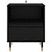 Armadio da Notte con cassetto 2 pcs Rovere nero 40 x 35 x 50 cm - Foto miniatura 7