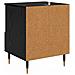 Armadio da Notte con cassetto 2 pcs Rovere nero 40 x 35 x 50 cm - Foto miniatura 9