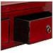 Mobile Da Ingresso In Legno Rosso 178x38x85h Cm - Foto miniatura 6