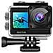 Action Cam 5k Dv830 Con Doppio Schermo Ips, 50mp, Stabilizzatore Eis, Wifi, Impermeabile Fino A 30 M, Zoom 5x E Accessori - Foto miniatura 1