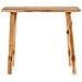 Consolle Girona In Teak Naturale Con Gambe A Cavalletto, 90×30×80 Cm - Foto miniatura 2