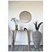 Consolle Girona In Teak Naturale Con Gambe A Cavalletto, 90×30×80 Cm - Foto miniatura 6