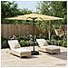 Ombrello da giardino 200 x 300 cm Poliestere Rettangolare - Foto miniatura 3