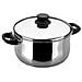14420 - Pentola GarInox con coperchio 20 cm in acciaio inox. - Foto miniatura 1