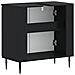 Armadio per Lavabo da Bagno ZWOLLE Nero 59,5 x 31,5 x 59 cm - Foto miniatura 6