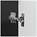 Armadio per Lavabo da Bagno ZWOLLE Nero 59,5 x 31,5 x 59 cm - Foto miniatura 9