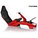 Sedile Guida per simulazione F1 Racing Seat colore Nero / Rosso per Xbox One / 360 / PS3 / PS4 / Wii U - Foto miniatura 5