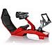 Sedile Guida per simulazione F1 Racing Seat colore Nero / Rosso per Xbox One / 360 / PS3 / PS4 / Wii U - Foto miniatura 3