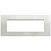 Placca Living Light Argento Lna4807ag Quadra 7 Posti - Foto miniatura 1