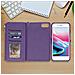 Custodia Iphone 6 Plus / 6s Plus / 7 Plus / 8 Plus Portafoglio Cover Amovibile - Viola - Foto miniatura 4