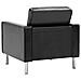 Poltrona Con Rivestimento In Similpelle 75x70x75 Cm Nero - Foto miniatura 6