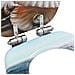 Copriwater 2 Pz Con Chiusura Ammortizzata In Mdf Design Muschel - Foto miniatura 7
