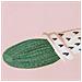 Tappeto Rosa Modello Cactus 80 X 150 Cm Eldivan - Foto miniatura 2