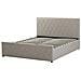 Letto In Similpelle Grigio Talpa Con Contenitore 140 X 200 Cm Rochefort - Foto miniatura 6
