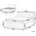 Letto In Similpelle Grigio Talpa Con Contenitore 140 X 200 Cm Rochefort - Foto miniatura 14