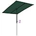 Ombrellone da Giardino con Palo in Alluminio 2x1,5 m Verde - Foto miniatura 2