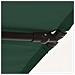 Ombrellone da Giardino con Palo in Alluminio 2x1,5 m Verde - Foto miniatura 3
