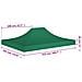 Tetto per Tendone per Feste 4,5x3 m Verde 270 g / m² - Foto miniatura 5
