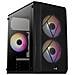 Case CS107V2 Mini Tower Micro-ATX / Mini-ITX 1 Porte USB 3.0 Colore Nero (Finestrato)  - Foto miniatura 1