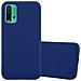 Custodia Compatibile Con Xiaomi Redmi 9t / Poco M3 In Candy Blu Scuro - Coperchio Protettivo In Silicone Tpu Flessibile - Foto miniatura 1