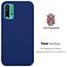 Custodia Compatibile Con Xiaomi Redmi 9t / Poco M3 In Candy Blu Scuro - Coperchio Protettivo In Silicone Tpu Flessibile - Foto miniatura 3