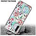 Custodia Compatibile Con Samsung Galaxy Note 10 Con Fiori Di Pesca - Coperchio Protettivo In Silicone Tpu Con Motivo Floreale - Foto miniatura 4