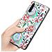 Custodia Compatibile Con Samsung Galaxy Note 10 Con Fiori Di Pesca - Coperchio Protettivo In Silicone Tpu Con Motivo Floreale - Foto miniatura 5