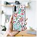 Custodia Compatibile Con Samsung Galaxy Note 10 Con Fiori Di Pesca - Coperchio Protettivo In Silicone Tpu Con Motivo Floreale - Foto miniatura 7