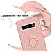 Custodia Compatibile Con Samsung Galaxy S10 Plus In Liquid Rosa - Coperchio Protettivo In Silicone Tpu Flessibile Con Anello - Foto miniatura 2