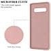 Custodia Compatibile Con Samsung Galaxy S10 Plus In Liquid Rosa - Coperchio Protettivo In Silicone Tpu Flessibile Con Anello - Foto miniatura 4