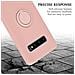 Custodia Compatibile Con Samsung Galaxy S10 Plus In Liquid Rosa - Coperchio Protettivo In Silicone Tpu Flessibile Con Anello - Foto miniatura 7