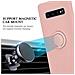 Custodia Compatibile Con Samsung Galaxy S10 Plus In Liquid Rosa - Coperchio Protettivo In Silicone Tpu Flessibile Con Anello - Foto miniatura 8