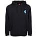 Men's Hoodie Screaming Hand Chest Black - L - Foto miniatura 2